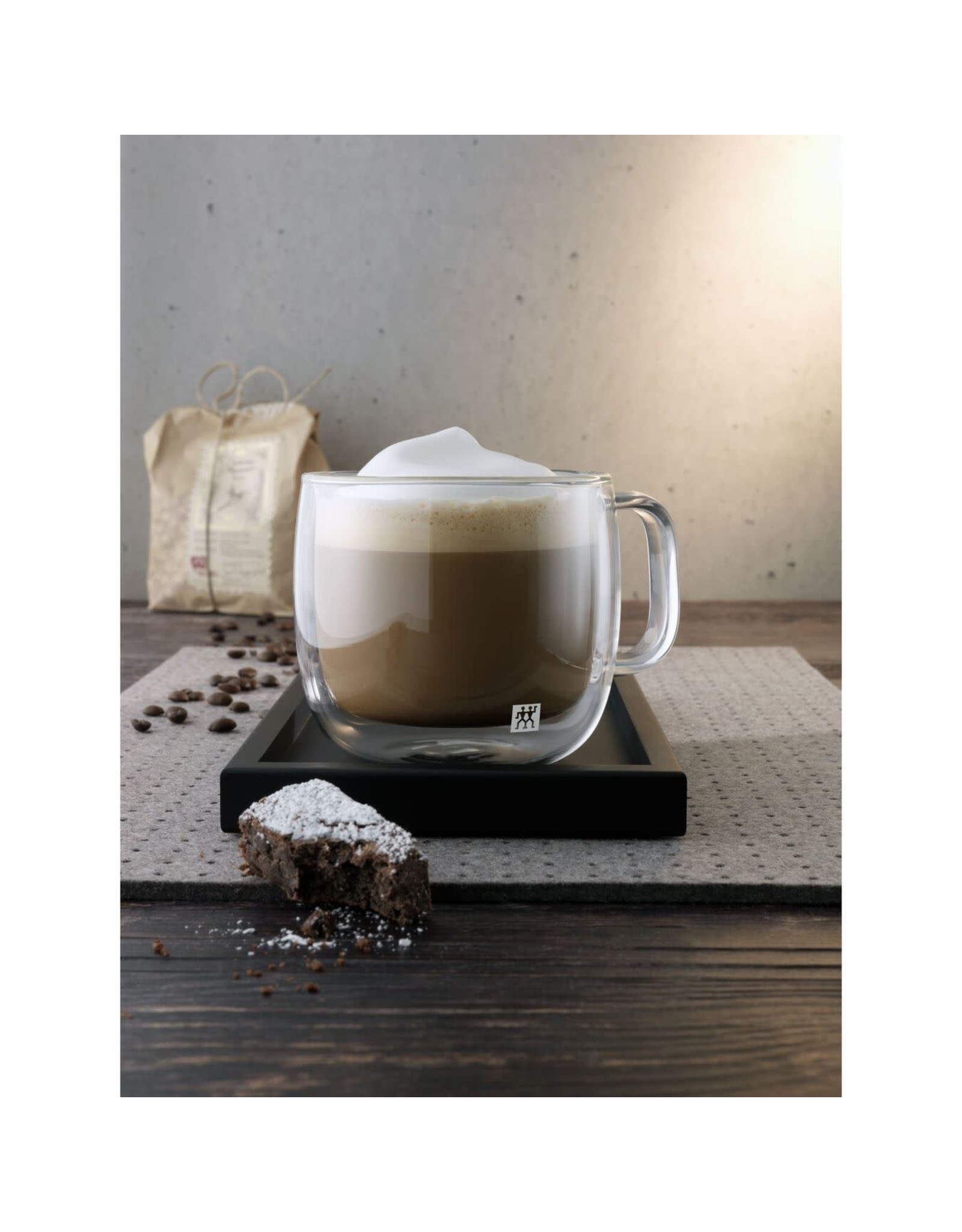 Zwilling Cappuccinoglas Dubbelwandig - Sorrento - 450ML - 2 stuks