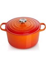 Le Creuset Braadpan Hoog Oranjerood - 24cm 5L