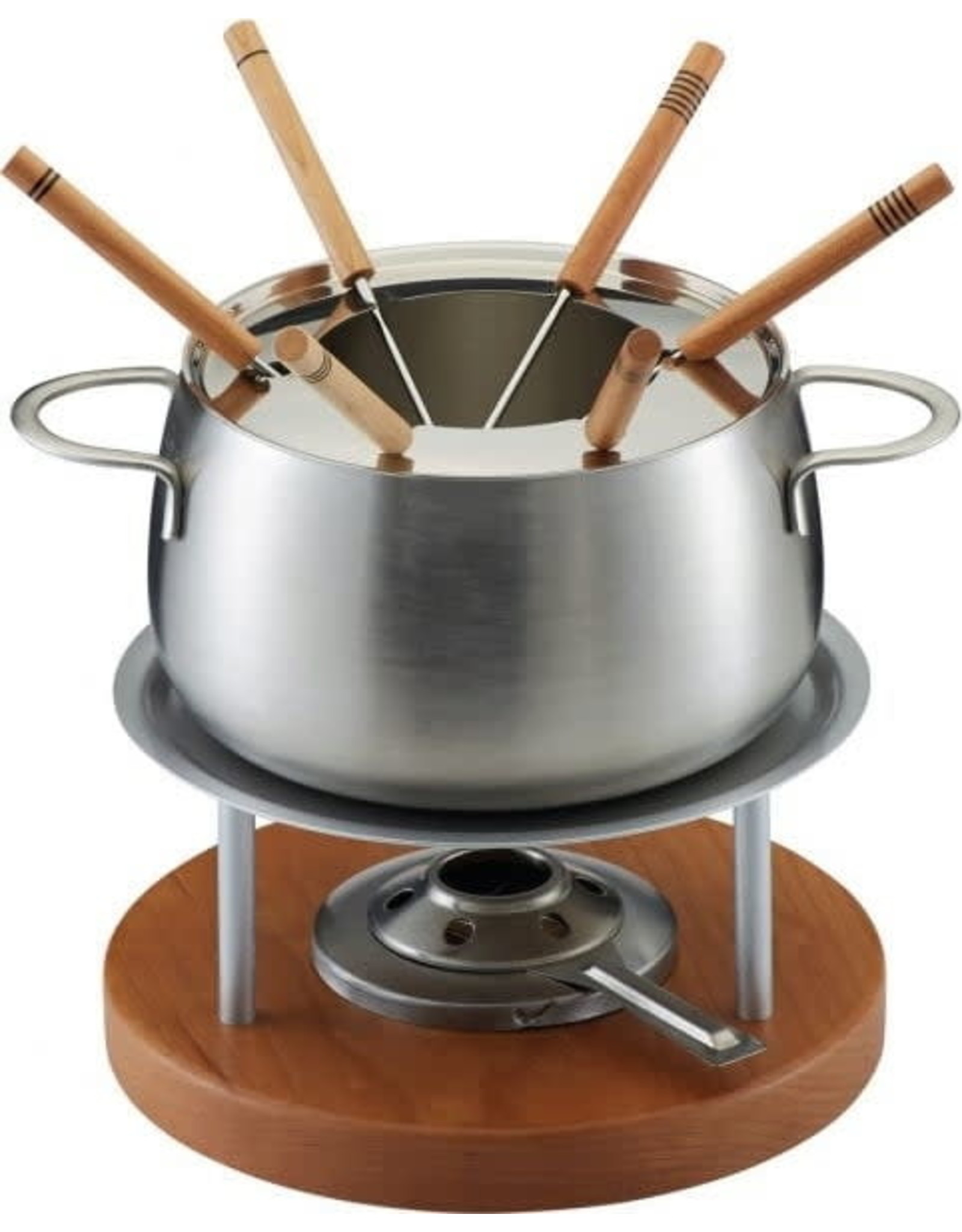 Kuhn Rikon Vleesfondue Set Zilver - 2.0L - 15 cm