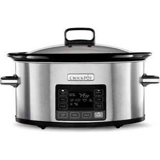 CrockPot Slowcooker CR066 5.6L Time Select Functie
