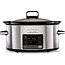 CrockPot Slowcooker CR066 – 5,6 Liter – Time Select Functie – Digitaal – RVS