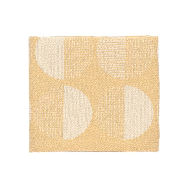 Bunzlau Castle Theedoek Stippen Geel