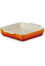 Le Creuset Ovenschaal Classic  Oranjerood  23 x 23 cm