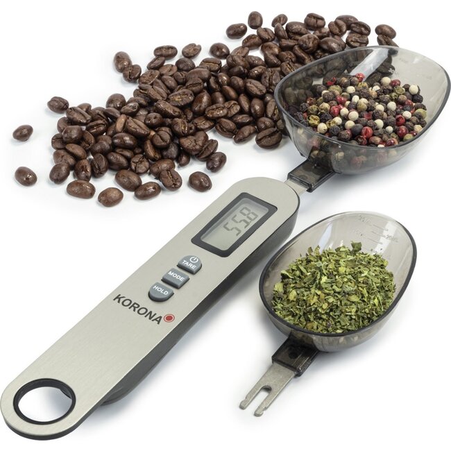 Korona Lepelweegschaal Eva Digitaal - Met 2 Lepels