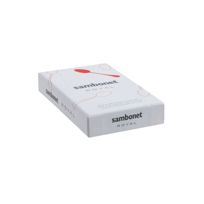 Espresso Lepeltjes Royal Goud 6 Stuks