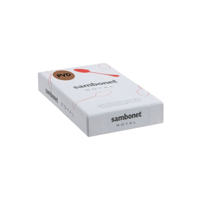 Espresso Lepeltjes Royal Koper 6 Stuks