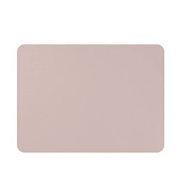 Mesapiu Placemat Rechthoek Lederlook Roze