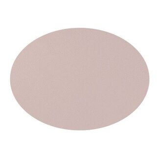 Mesapiu Placemat Ovaal Lederlook Roze