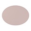 Mesapiu Placemat Ovaal Lederlook Roze
