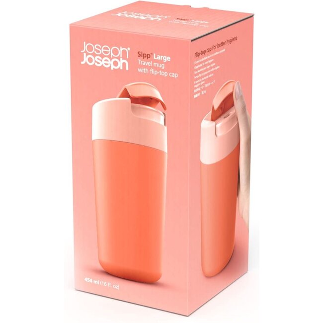 Joseph Joseph Drinkbeker Sipp Oranje 454 ml