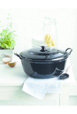 Le Creuset Braadpan Faitout. Ebbenzwart 24 cm