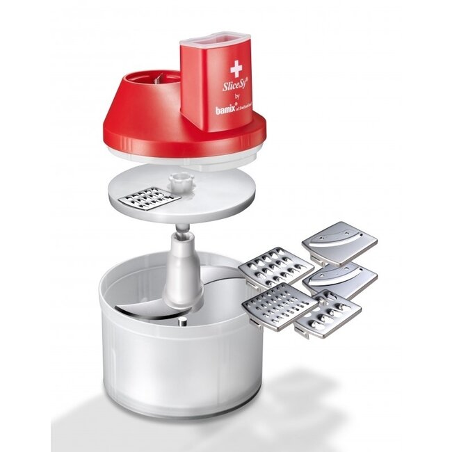 Bamix SliceSy Rood