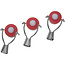 Westmark Fles Afsluiter - 3 Stuks