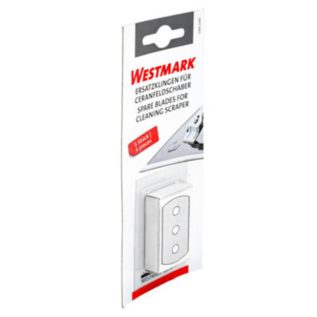 Westmark Reservemessen voor keramische kookplaatschraper