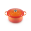 Le Creuset Signature Gietijzeren Braadpan – 28 cm / 6,7 Liter – Oranjerood (Volcanique)