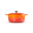 Le Creuset Signature Gietijzeren Braadpan – 28 cm / 6,7 Liter – Oranjerood (Volcanique)