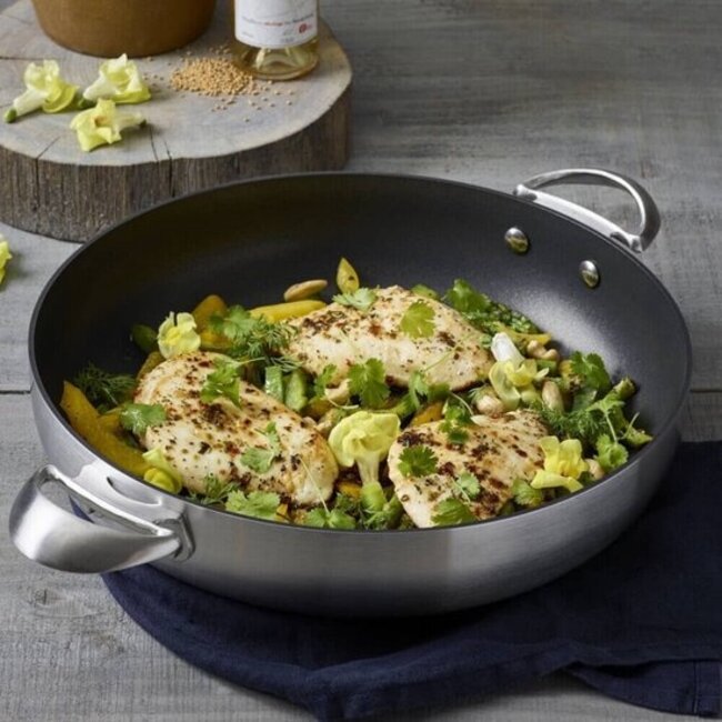 Scanpan Sauteerpan / hapjespan Haptiq 4,8L / 32cm met deksel