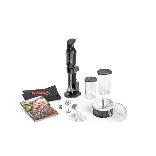 Bamix M200 BBQ-box – Staafmixer Set – Zwart – 200 Watt – Grill & Chill Edition