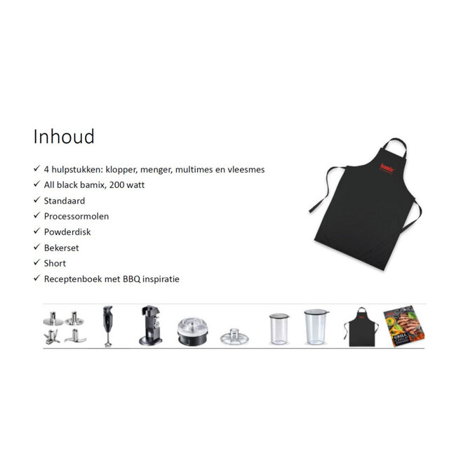 Bamix Staafmixer M200 BBQ-box Grill&Chill