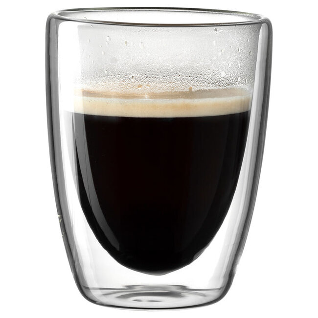 Leonardo Dubbelwandige Koffieglazen Duo 300ml - 2 Stuks