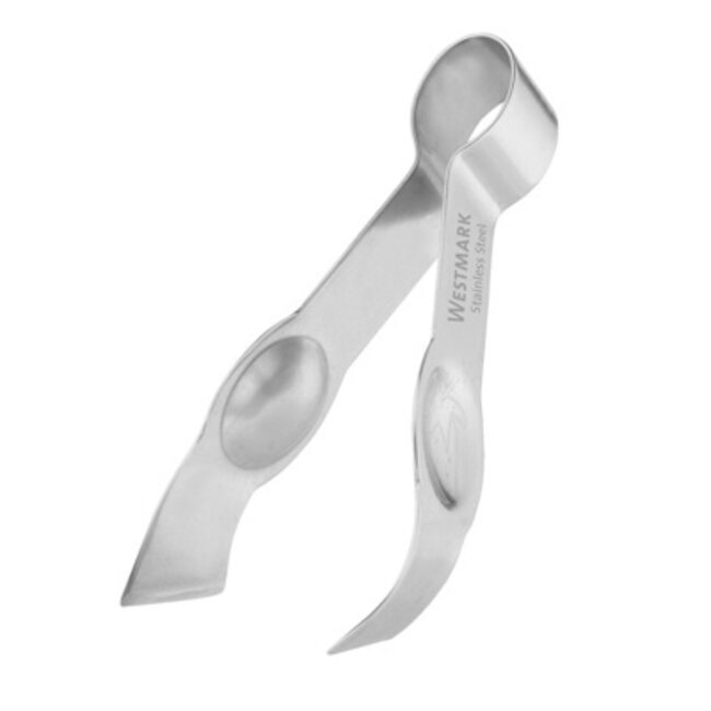 Westmark Aardbeiontkroner Zupfi RVS