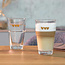 Leonardo Latte Macchiato Glas hearts 410ml - 2 Stuks Stapelbaar