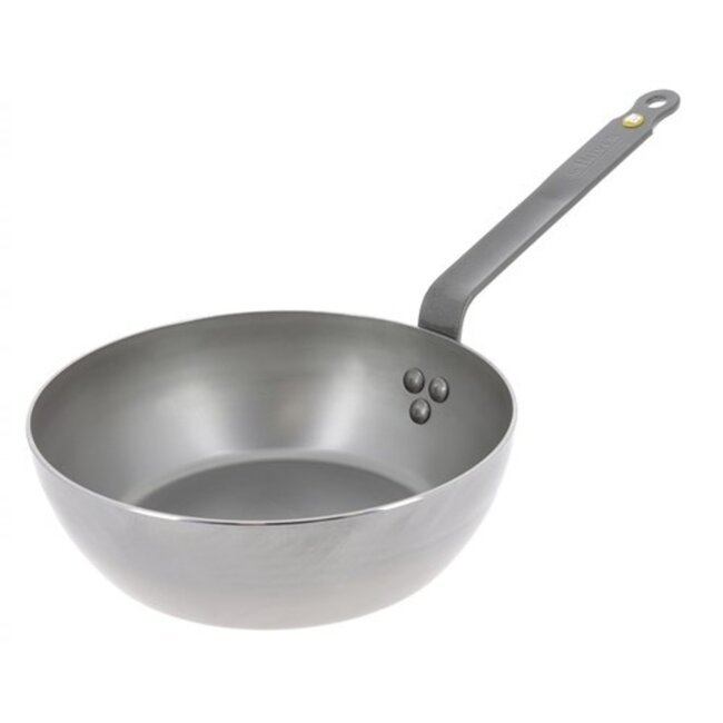 De Buyer Hapjespan Mineral B Zonder Anti-aanbaklaag 24cm