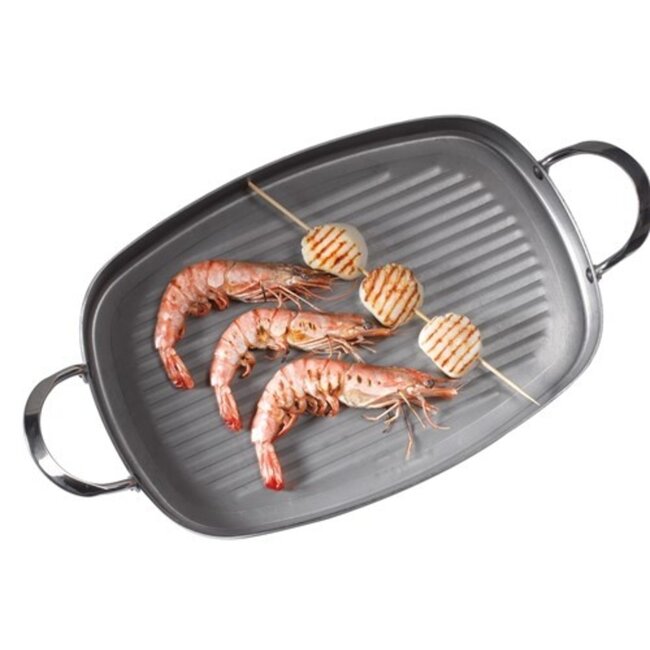 De Buyer Grillplaat Mineral B - 38x26cm