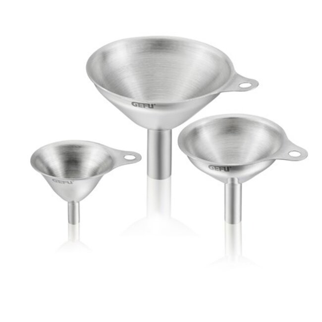 Gefu Set van 3 mini trechters
