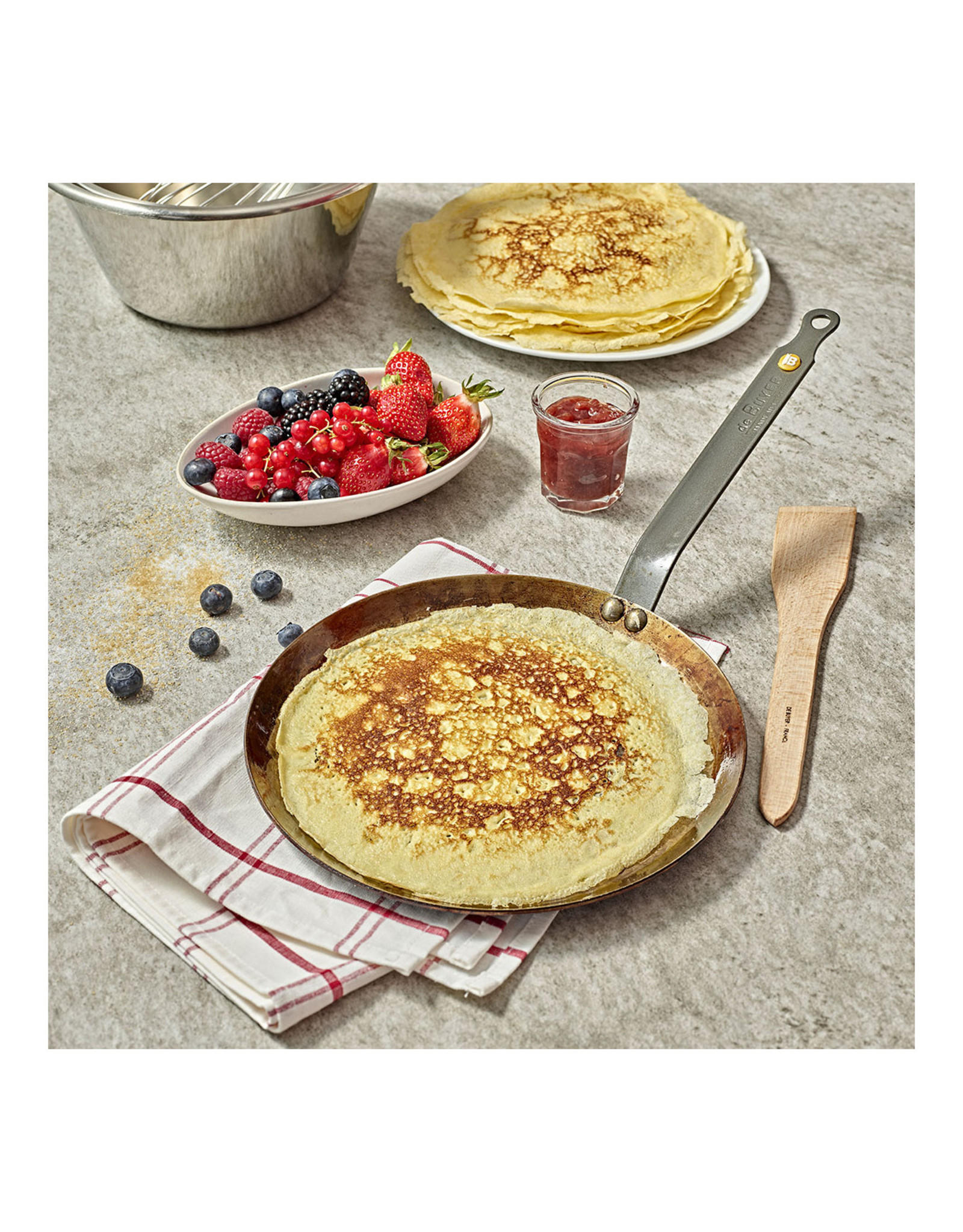 De Buyer Pannenkoekenpan - Mineral B - 30cm