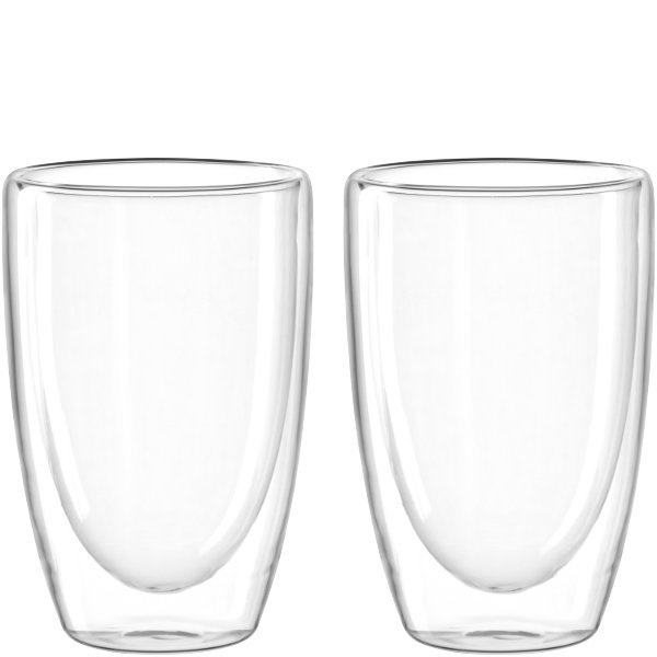 Leonardo Dubbelwandig Latte Macchiato Glas - Set van 2 - DUO - 400ml - Marc  Cook \u0026 Home | Webshop | Fysieke kookwinkel in Elst |