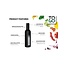 Scanpan Cadeauset - Wijnfles + 2 bekers - 2GO - Persian Red