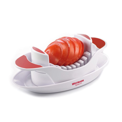 Metaltex Tomato Tomatensnijder Wit/RVS