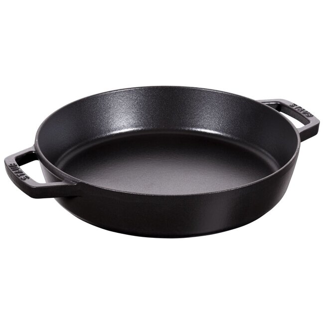 Staub Paellapan Zwart Gietijzer 26cm