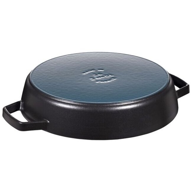 Staub Paellapan Zwart Gietijzer 26cm