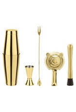 Paderno Cocktailset Parisian Goud 5-Delig