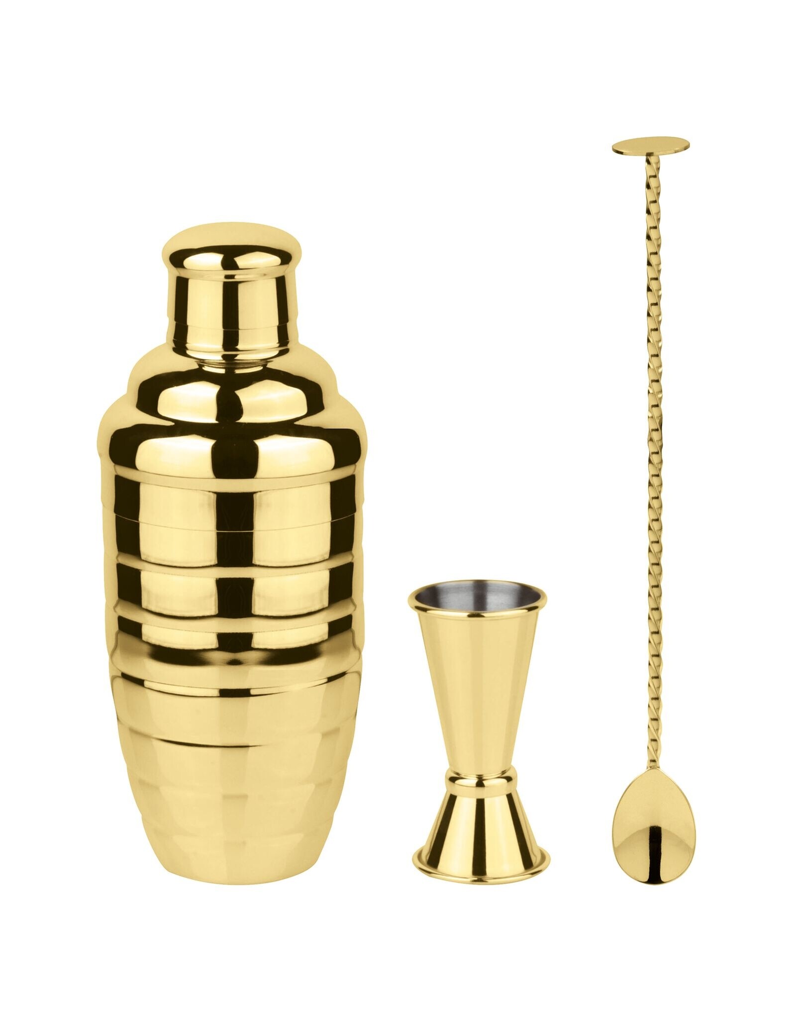 Paderno Cocktailset Bombay Goud 3-Delig