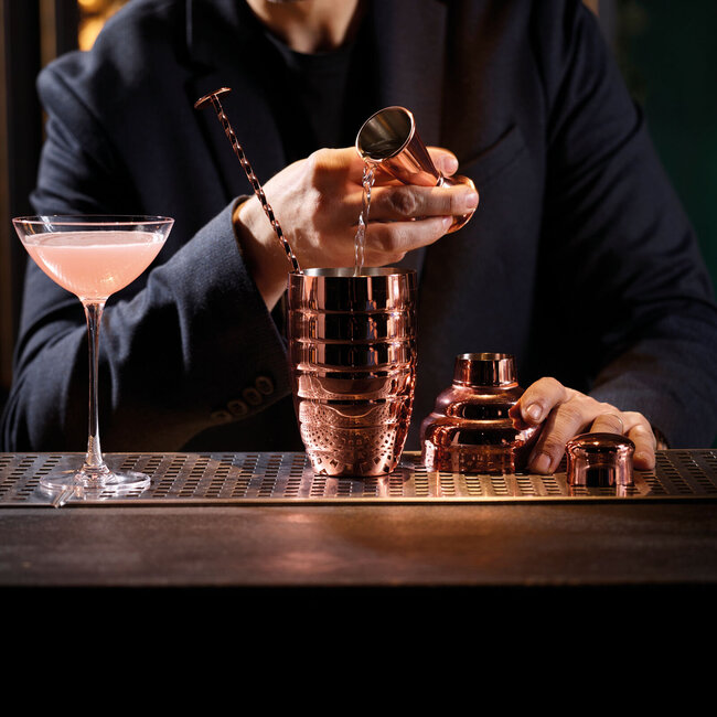 Paderno Cocktailset Bombay Koper 3-Delig