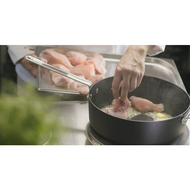 Scanpan TechnIQ Giant Hapjespan – 30 cm / 5,5 Liter – Stratanium+ Anti-aanbak