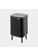 Brabantia Bo Hi Afvalemmer 7L Mat Zwart