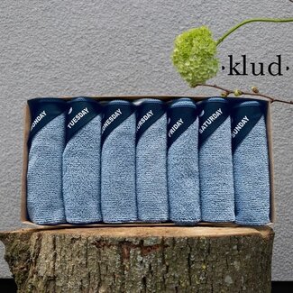 Klud Vaatdoekjes Blauw - 7 Stuks