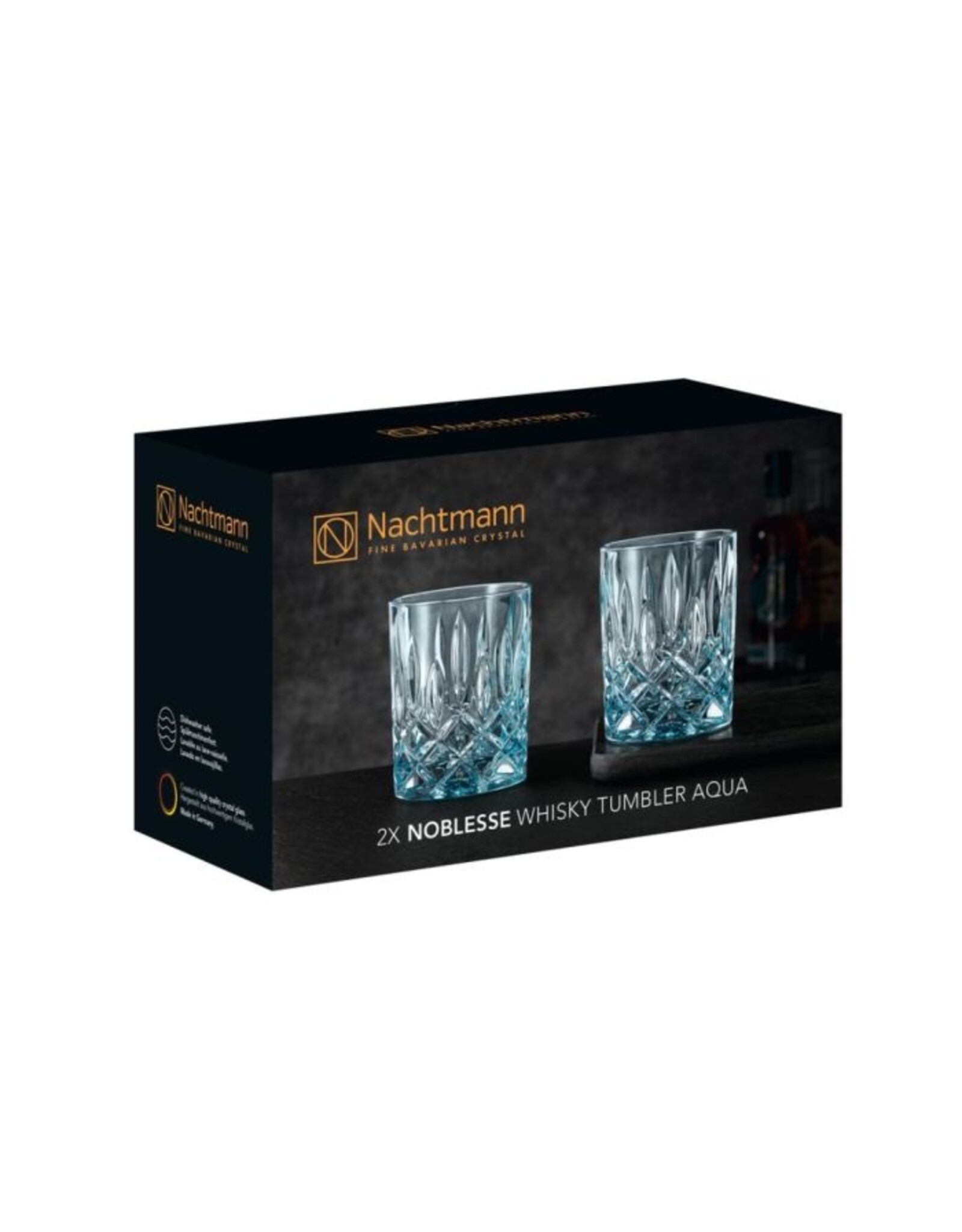 Nachtmann Whiskyglas Noblesse Aqua 295 ml - 2 Stuks