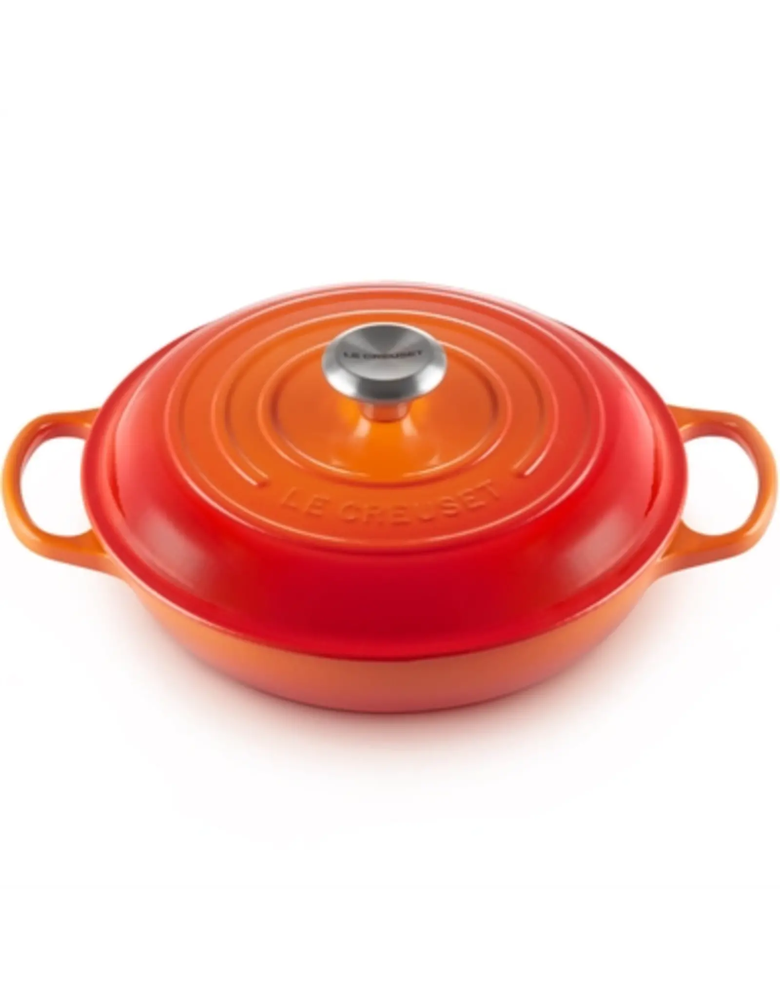 Le Creuset Braadpan Campagnard Signature Oranjerood - 2.2 Liter - 26 cm