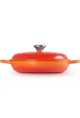 Le Creuset Braadpan Campagnard Signature Oranjerood - 2.2 Liter - 26 cm