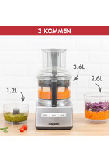 Magimix Foodprocessor CS5200 XL Premium - Mat Chroom