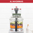 Magimix Foodprocessor CS5200 XL Premium - Mat Chroom