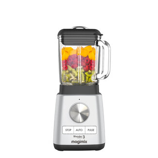 Magimix Blender Power3 Mat Chroom 1.2 liter