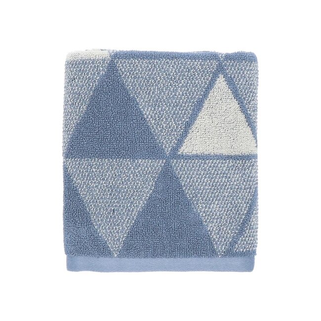 Bunzlau Castle Keukendoek Driehoeken Grijs-Blauw