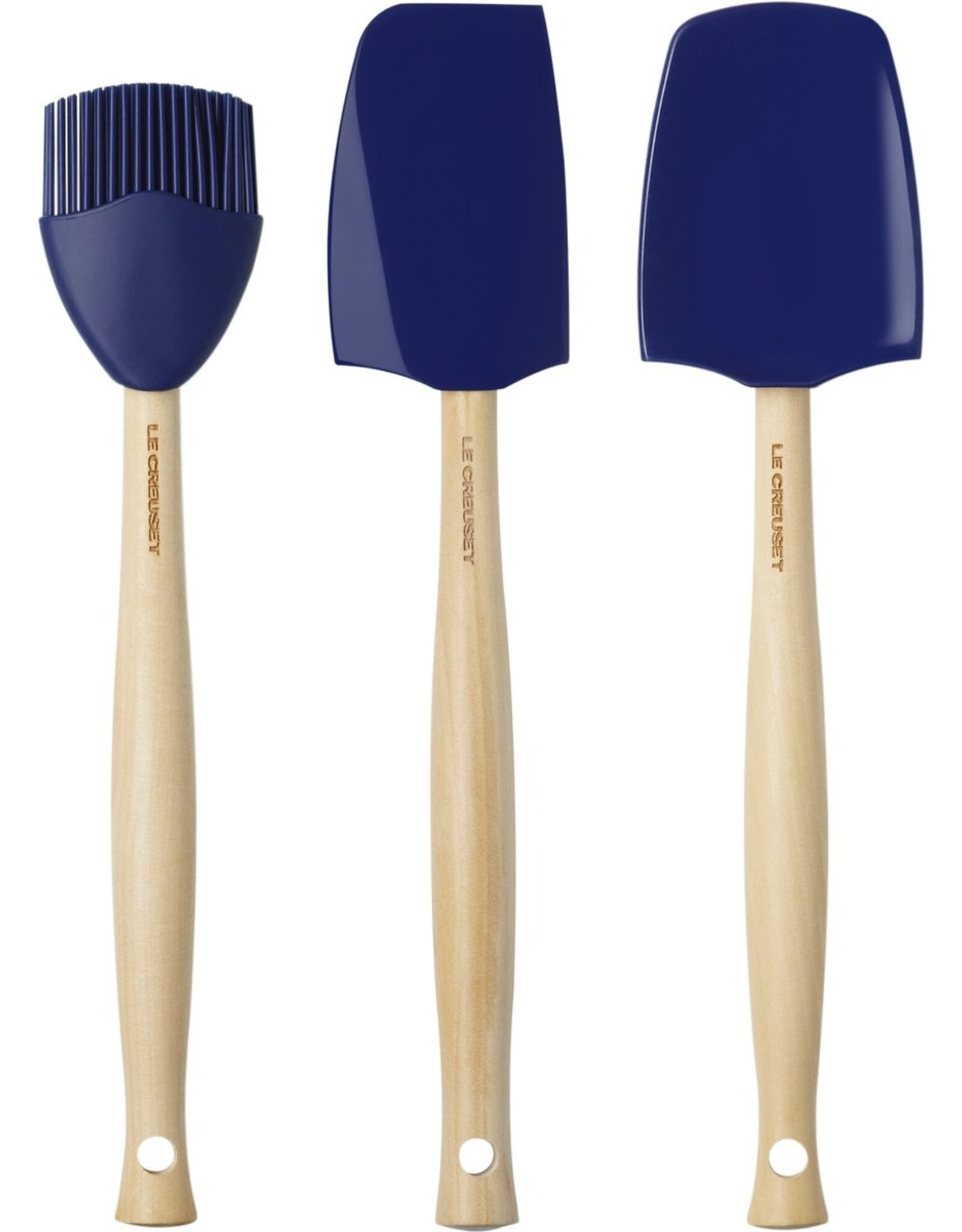 Le Creuset Spatels Premium Azure Blauw - Set van 3 stuks