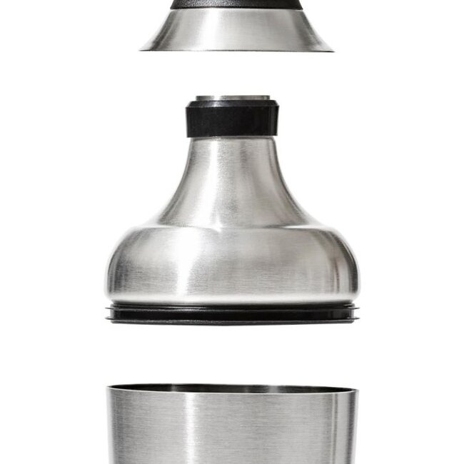 OXO SteeL Cocktailshaker – 700 ml – Dubbelwandig RVS – Met Ingebouwde Zeef